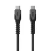 Cable de alimentación USB-C a USB-C EATON Urban Armor Gear Kevlar Core 1,5 m, USB 2.0, negro/gris