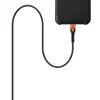 Cable de carga USB-C a USB-C Eaton 1,5 m – núcleo de Kevlar, USB 2.0, negro/naranja