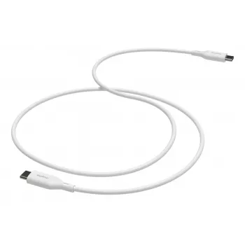 mophie essentials Cable de carga USB-C a USB-C | 3 m, blanco