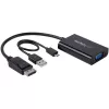 StarTech.com DP2VGAA adaptador de DisplayPort a VGA con audio, activo, 1920x1200 (WUXGA), DisplayPort 1.2, negro