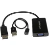 StarTech.com DP2VGAA adaptador de DisplayPort a VGA con audio, activo, 1920x1200 (WUXGA), DisplayPort 1.2, negro
