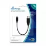 Cable USB MediaRange MRCS168 0,2m Micro-USB B USB A negro