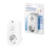 Adaptador de enchufe LogiLink PA0248 blanco