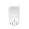 Adaptador de enchufe LogiLink PA0248 blanco