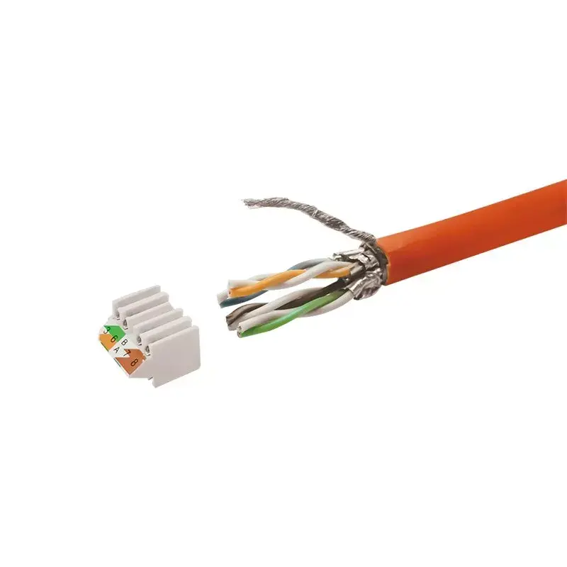 Conector de cable LogiLink MP0057 Cat.6A Cat.7 Cat.7A metálico