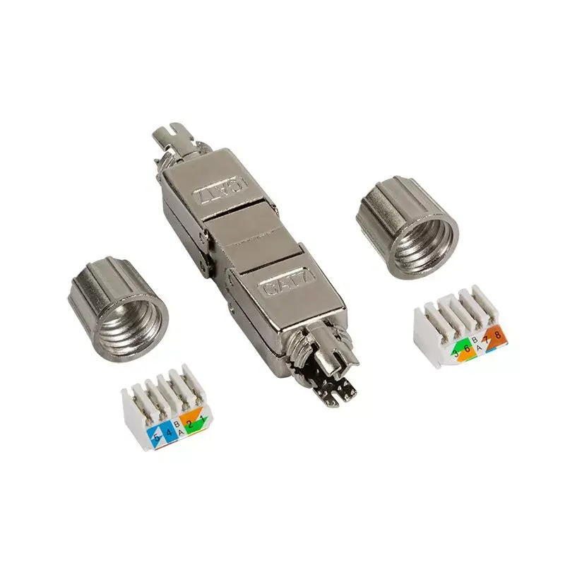 Conector de cable LogiLink MP0057 Cat.6A Cat.7 Cat.7A metálico
