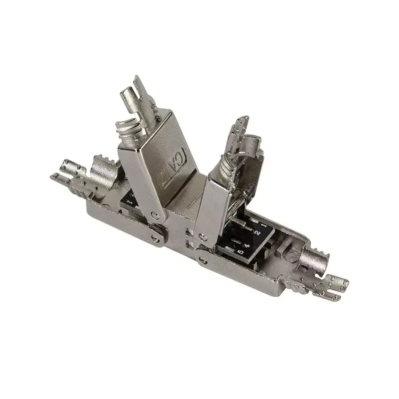 Conector de cable LogiLink MP0057 Cat.6A Cat.7 Cat.7A metálico