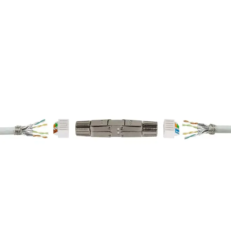Conector de cable LogiLink MP0057 Cat.6A Cat.7 Cat.7A metálico