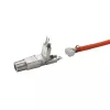 Conector de cable LogiLink MP0057 Cat.6A Cat.7 Cat.7A metálico