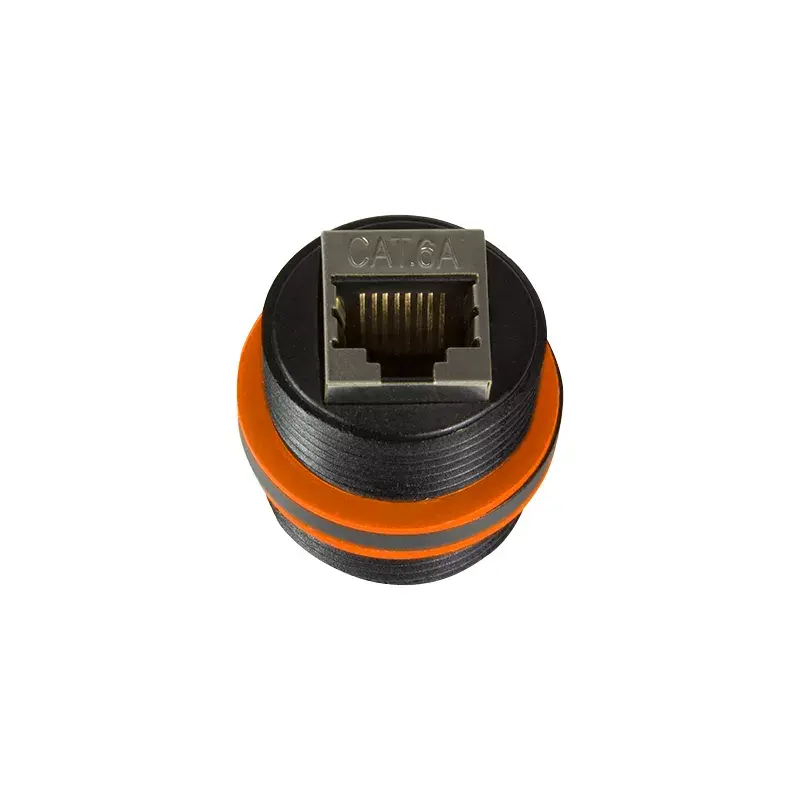 Conector de cable LogiLink NP0081 2x RJ45 negro