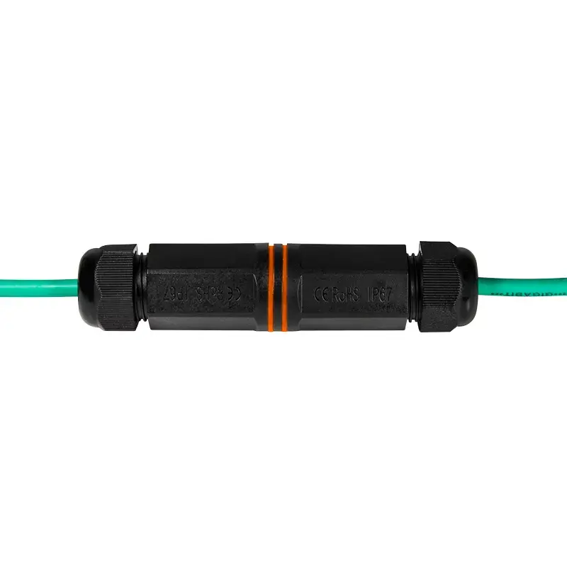 Conector de cable LogiLink NP0081 2x RJ45 negro