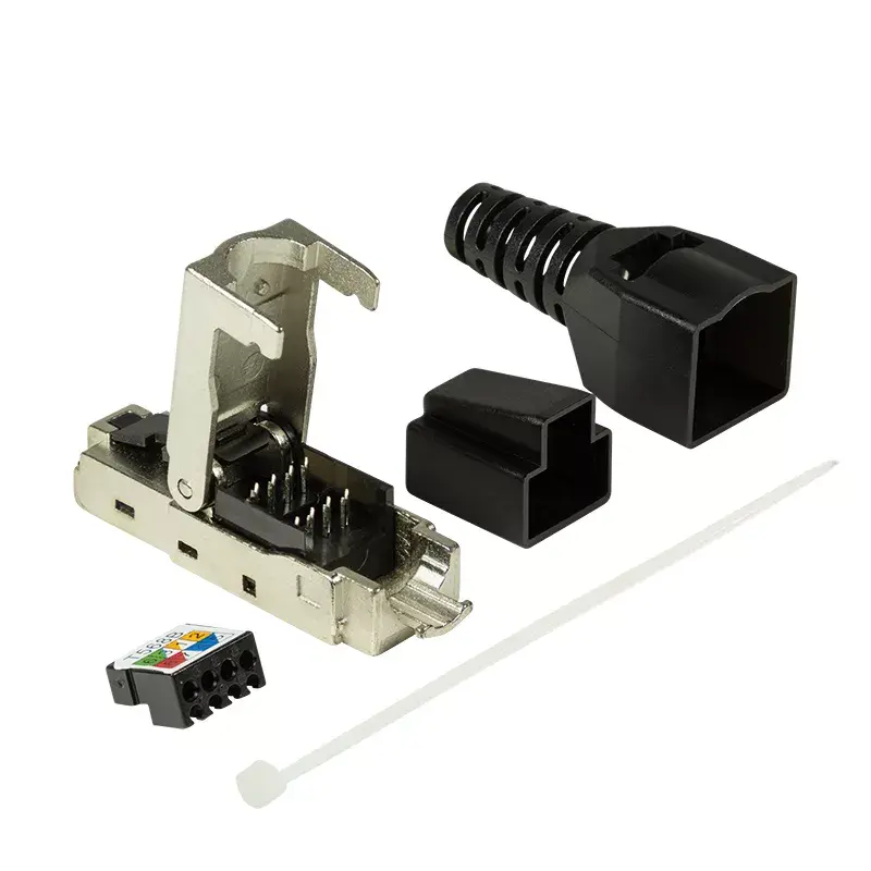 LogiLink MP0044 EconLine conector RJ45 de montaje en campo, Cat6A