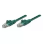 Intellinet 318167 cable de red de conexión Cat5e U/UTP, RJ45, snagless, 0,5 m, verde