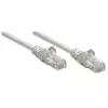 Intellinet 319973 cable de red de conexión Cat5e U/UTP, 2x RJ45, moldeado, 15 m, gris