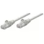 Intellinet 319973 cable de red de conexión Cat5e U/UTP, 2x RJ45, moldeado, 15 m, gris