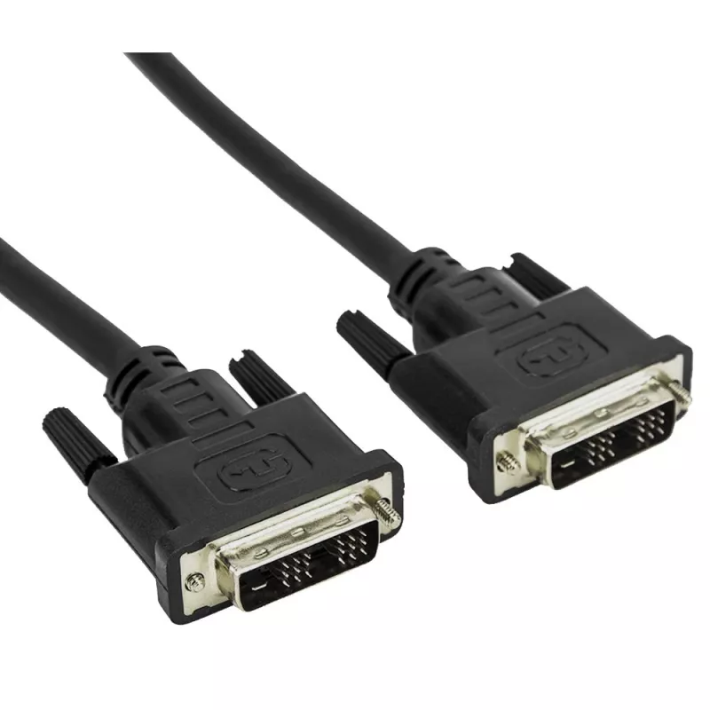 Cable DVI Techly ICOC-DVI-8050 5 m DVI-D negro