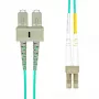Cable de fibra óptica ProXtend LC-SC UPC OM3 Duplex 3M