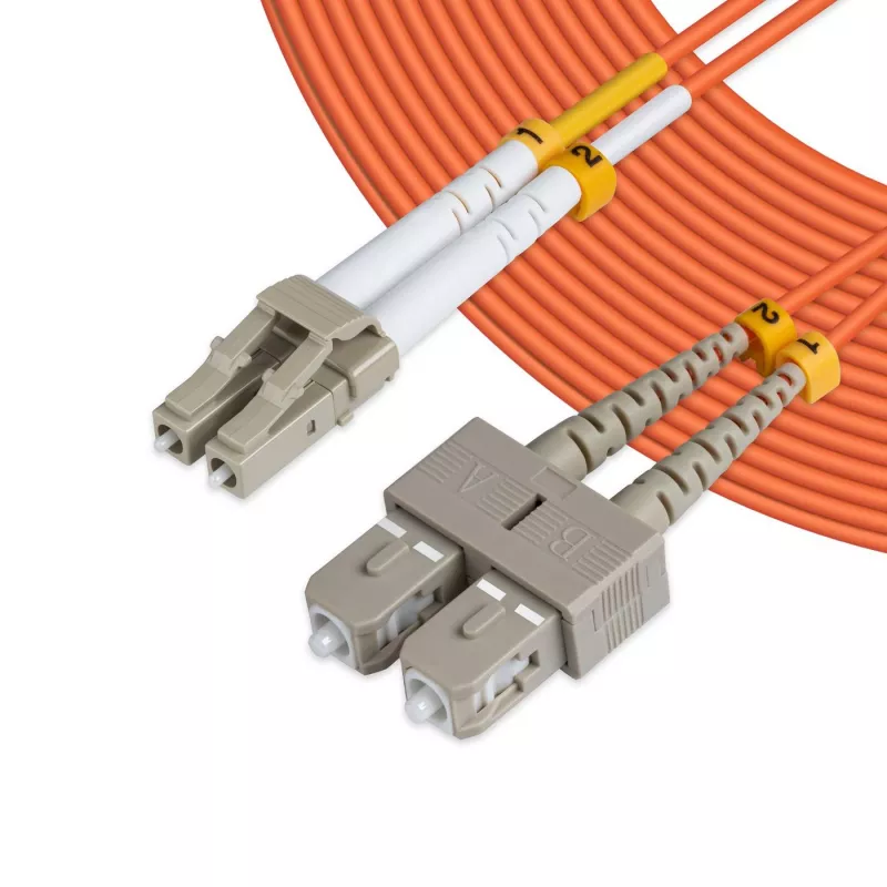 Microconnect FIB422001-2 Cable InfiniBand/fibra óptica 1 m LC SC naranja