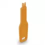 Lindy RJ45 Port Lock Key naranja Modelo 47896 — Llave de seguridad mecánica para bloqueos de puertos de red