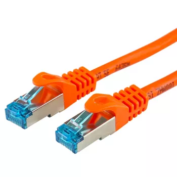 Cable de red LOGON TCR55SS015O Cat5e SF/UTP (S-FTP) naranja 1,5 m RJ-45–RJ-45