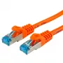 Cable de red LOGON TCR55SS075O Cat5e SF/UTP (S-FTP) naranja, RJ-45—RJ-45, 7 m