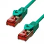 Cable Ethernet ProXtend CAT6 RJ-45 7 m verde