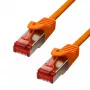 Cable Ethernet ProXtend CAT6 RJ-45 2 m naranja
