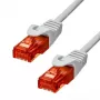 Cable Ethernet ProXtend CAT6 RJ-45 U/UTP 7 m gris