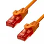 Cable Ethernet ProXtend CAT6 RJ-45 0,25 m naranja