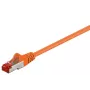 Microconnect SSTP625O Cable de red naranja 25 m Cat6 S/FTP (S-STP)