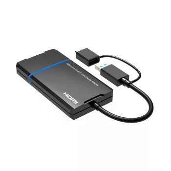 Microconnect USB 3.1 Type-C a HDMI Adaptador MC-USB3.1CHDMIX2-2IN1