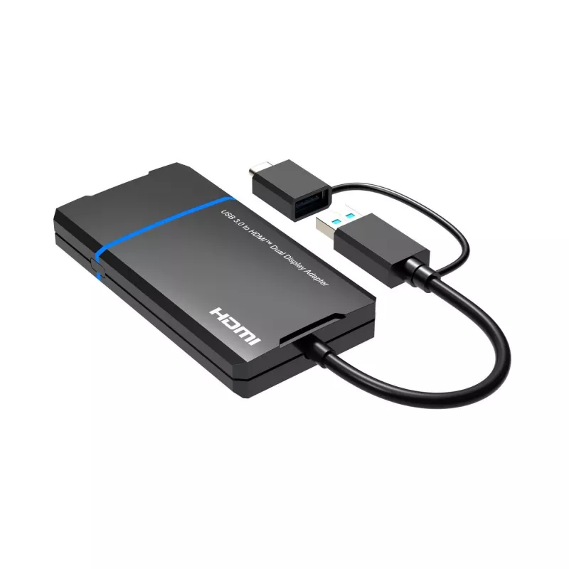 Microconnect USB 3.1 Type-C a HDMI Adaptador MC-USB3.1CHDMIX2-2IN1