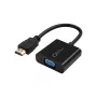 Microconnect HDMVGA1B Adaptador de cable de vídeo 0,15 m HDMI Type-A (estándar) VGA (D-Sub) negro