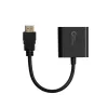 Microconnect HDMVGA1B Adaptador de cable de vídeo 0,15 m HDMI Type-A (estándar) VGA (D-Sub) negro