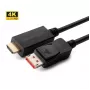 Microconnect MC-DP-HDMI-10004K Cable DisplayPort 10 m negro