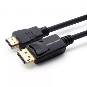 Microconnect MC-DP-HDMI-500 Adaptador de cable de vídeo 5 m DisplayPort negro
