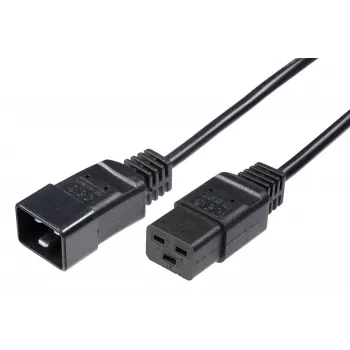 Microconnect PE141550 Cable de alimentación negro 5 m conector hembra C20 conector hembra C19
