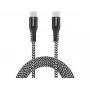 Cable USB-C Sandberg Survivor 2M 100W negro blanco