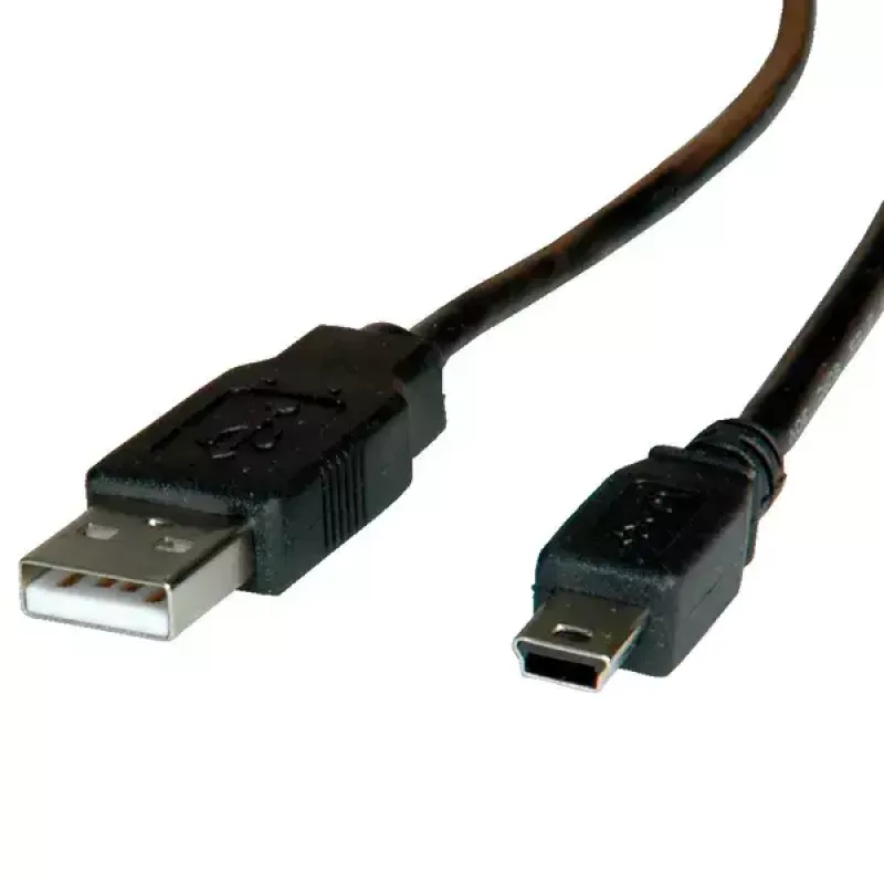 Cable USB 2.0 ROLINE A - 5-Pin Mini M/M 3,0 m
