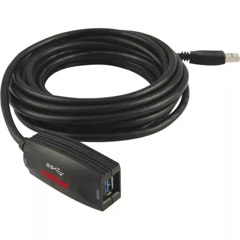 Cable repetidor activo USB 3.0 ROLINE 12.04.1096 5 m