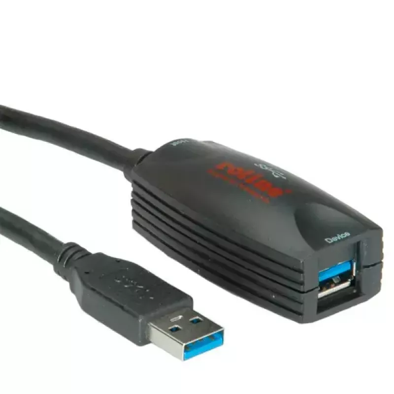Cable repetidor activo USB 3.0 ROLINE 12.04.1096 5 m