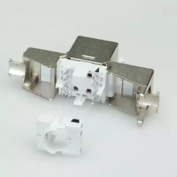 Keystone Jack ROLINE Cat.6/Class E 26.11.0377 plateado