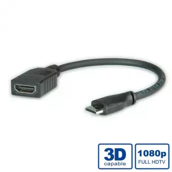 Cable HDMI High Speed con Ethernet ROLINE 11.04.5586