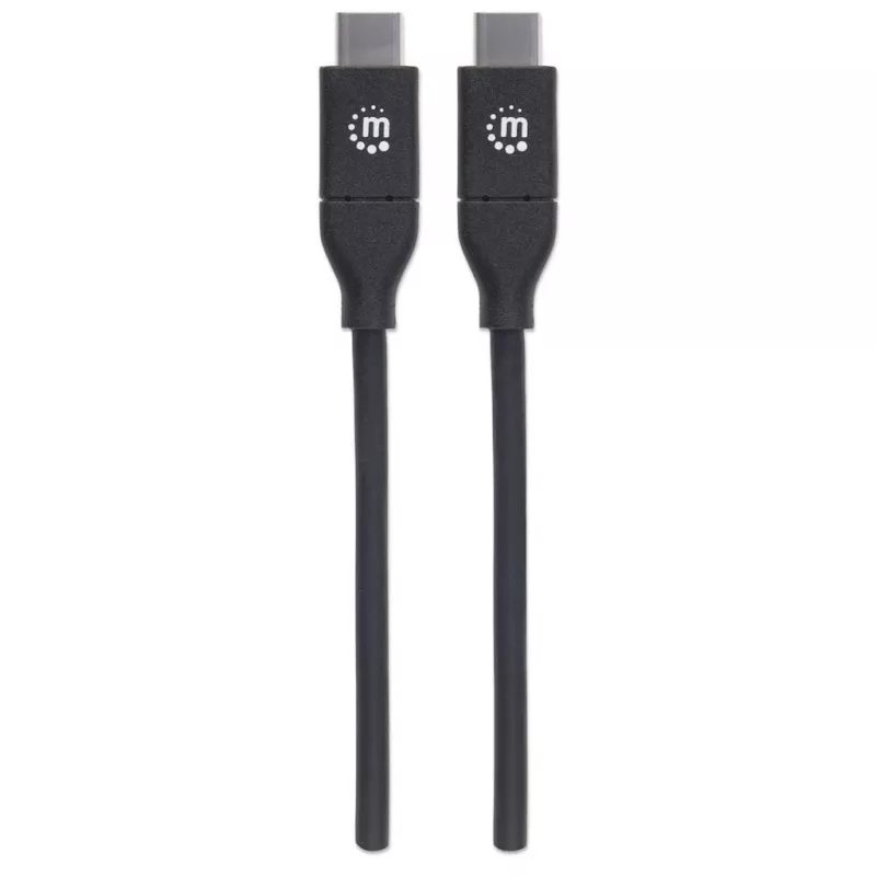 Cable USB-C Manhattan USB2C5C2M 2 m macho a macho