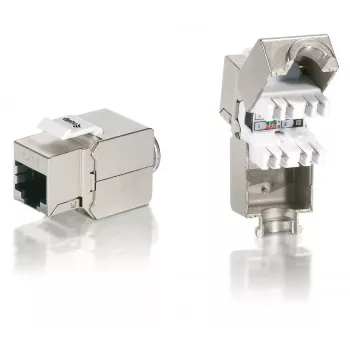 Conector hembra Keystone Cat.6 apantallado LSA Equip 767210
