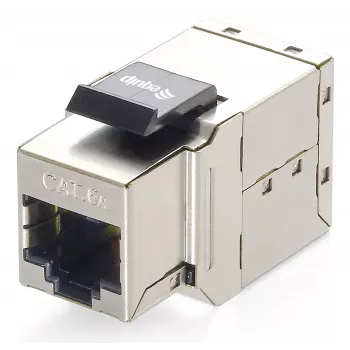 Acoplador en línea Keystone Cat.6A apantallado Equip 125596