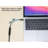 Cable USB-C Manhattan 5m activo conector macho a macho 10 Gbit/s 3A negro