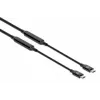 Cable USB-C Manhattan 5m activo conector macho a macho 10 Gbit/s 3A negro