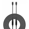 Cable USB-C Manhattan 5m activo conector macho a macho 10 Gbit/s 3A negro