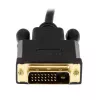 Cable DisplayPort a DVI StarTech.com 6ft (1,8m) - vídeo 1080p - cable adaptador activo DisplayPort a DVI - cable DisplayPort a DVI-D Single Link - convertidor de cable DP 1.2 a monitor DVI